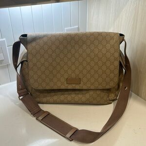 Gucci diaper bag